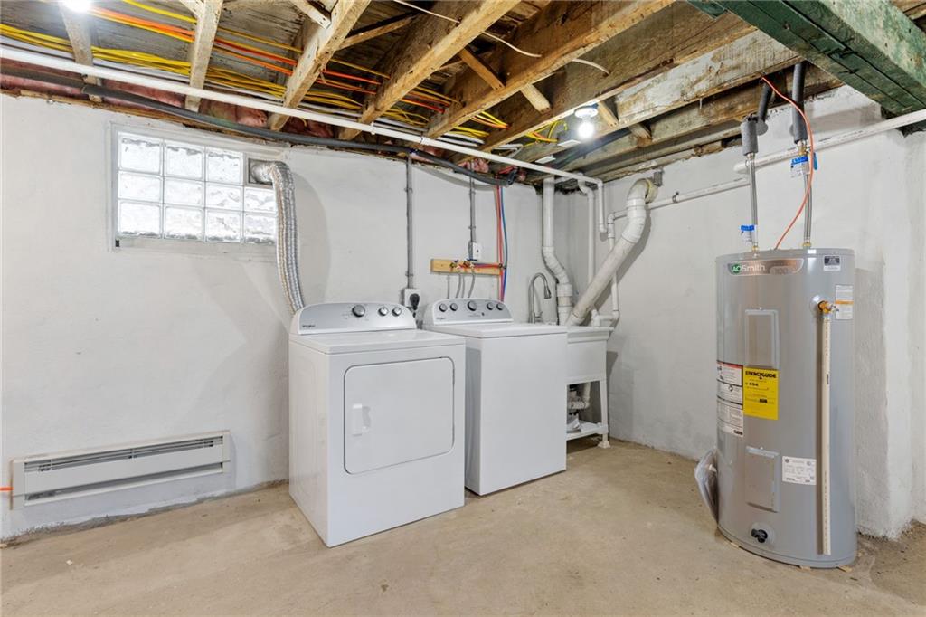 311 Elsdon Street Pittsburgh, PA 15214 - Photo 26 of 35 a utility room with dryer and washer