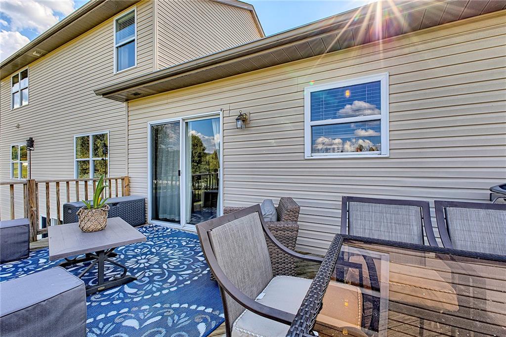 142 Lentz Road Latrobe, PA 15650 - Photo 28 of 32 a view of a two chairs in the balcony