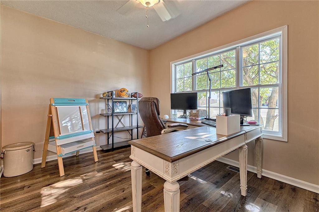 142 Lentz Road Latrobe, PA 15650 - Photo 5 of 32 a view of a workspace with furniture and a window