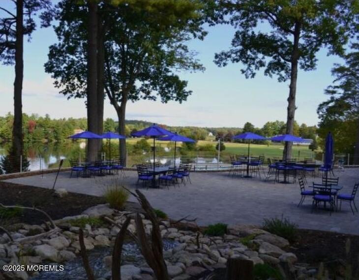 606 Sleepy Hollow Road Montague, NJ 07827 - Photo 8 of 8 a view of a backyard and a fountain