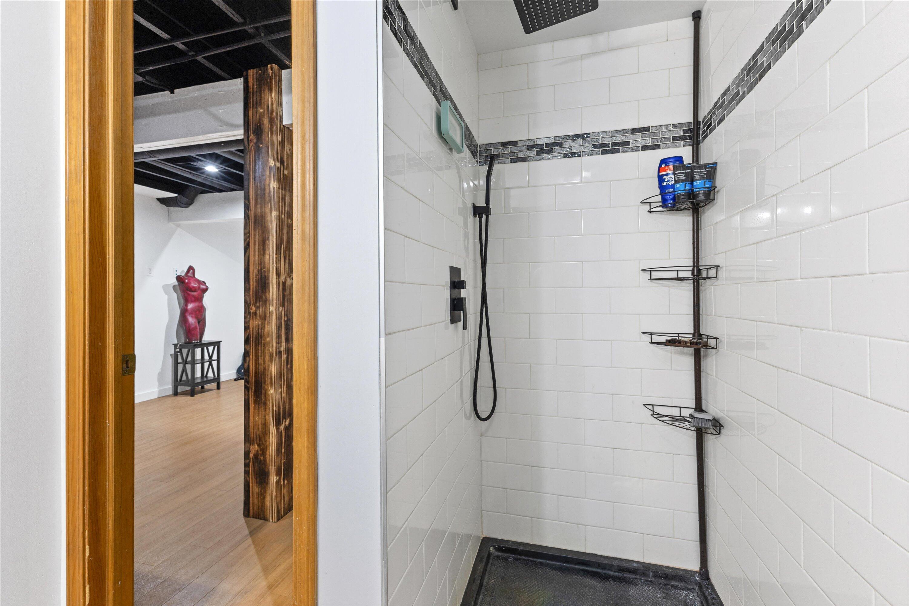 22727 126th Street Salem Lakes, WI 53104 - Photo 23 of 48 Lower Tiled Shower