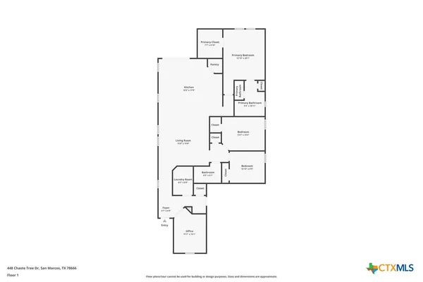$2,025 | 448 Chaste Tree Drive, San Marcos, TX 78666