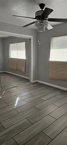 a view of a livingroom with a window