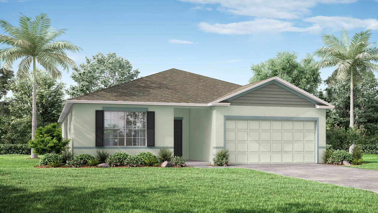 2624 Southwest Ann Arbor Road Port St. Lucie, FL 34953 - Photo 1 of 1 Front Elevation