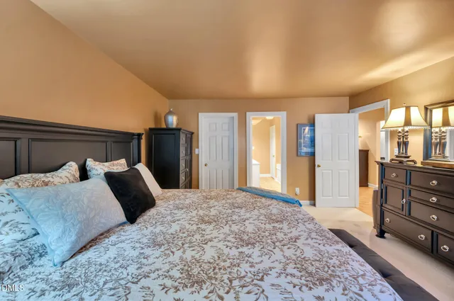 a childrens park with lots of swings and slides