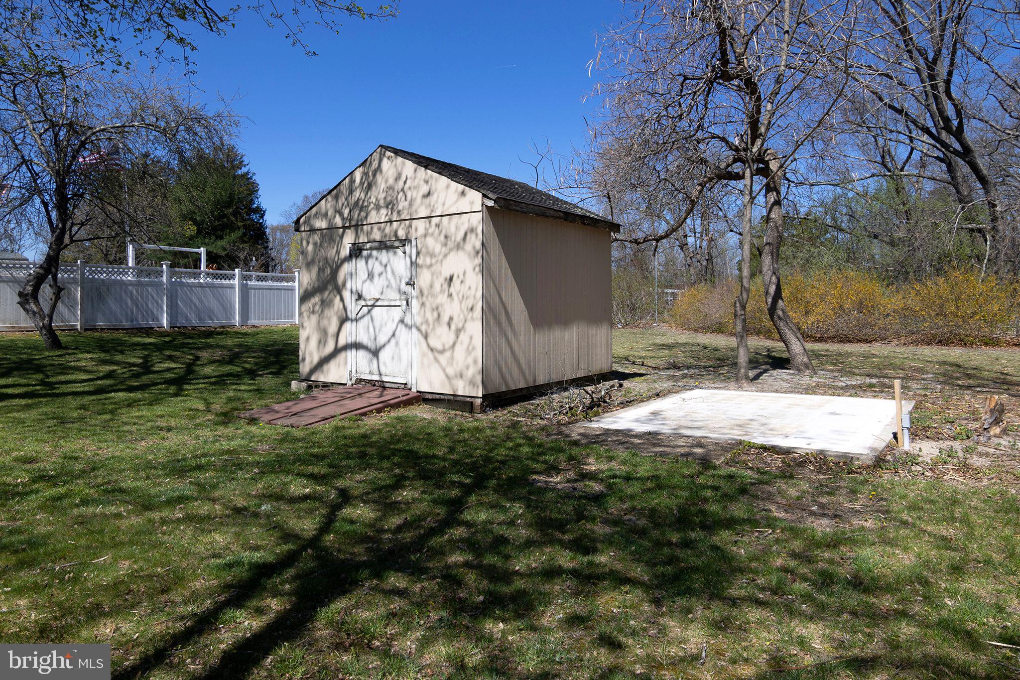 13 Cedarbrook Road Sicklerville, NJ 08081 - Photo 37 of 38 Exterior Back: Oversized Shed