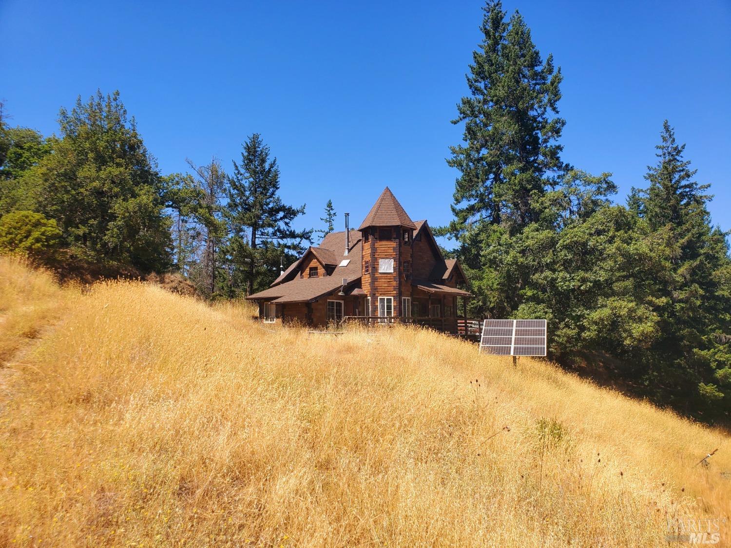 3440 2nd Gate Road Willits, CA 95490 - Photo 1 of 1 a view of a house with a yard