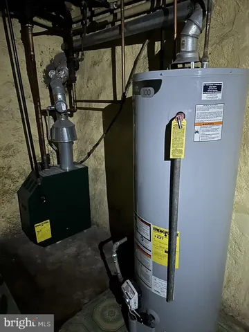 a view of storage and utility room