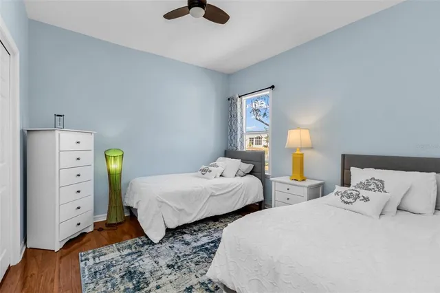 a very nice looking room with a black and white checkered floor