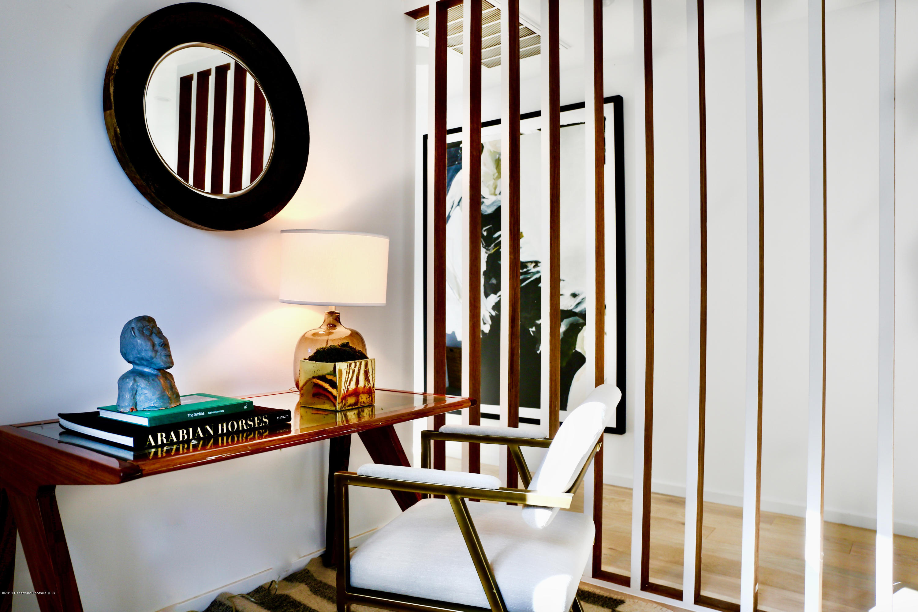 250 La Mirada Road Pasadena, CA 91105 - Photo 29 of 42 a view of an entryway with wooden floor