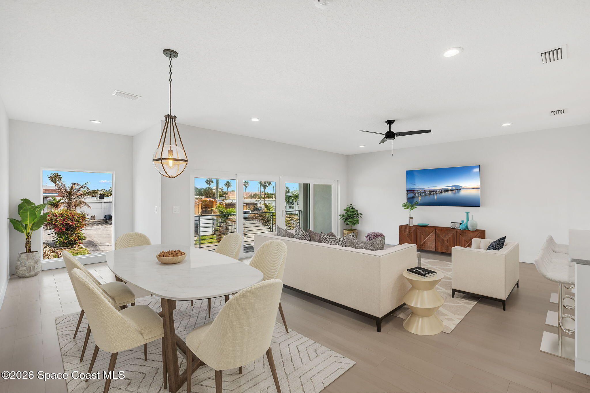 223 6th Avenue Indialantic, FL 32903 - Photo 8 of 74 Living Dining_Final
