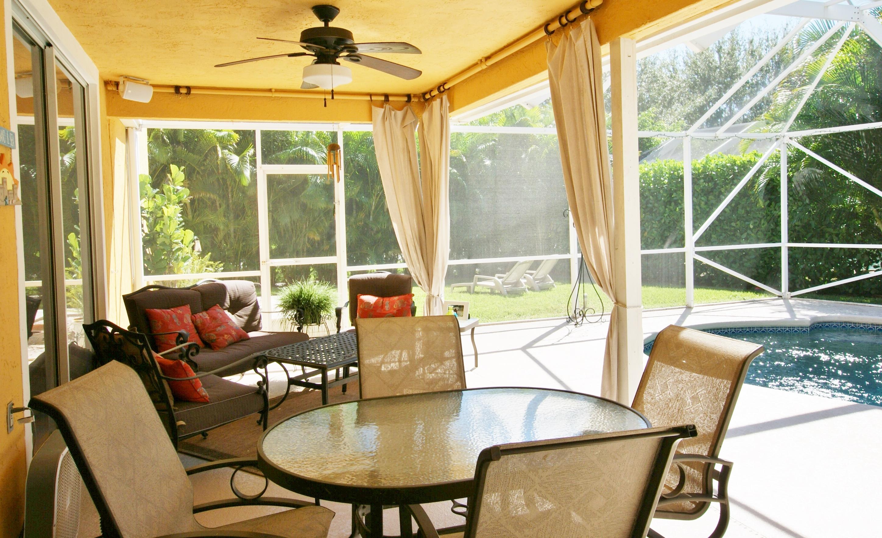 1225 Egret Circle South Jupiter, FL 33458 - Photo 28 of 36 Covered Lanai