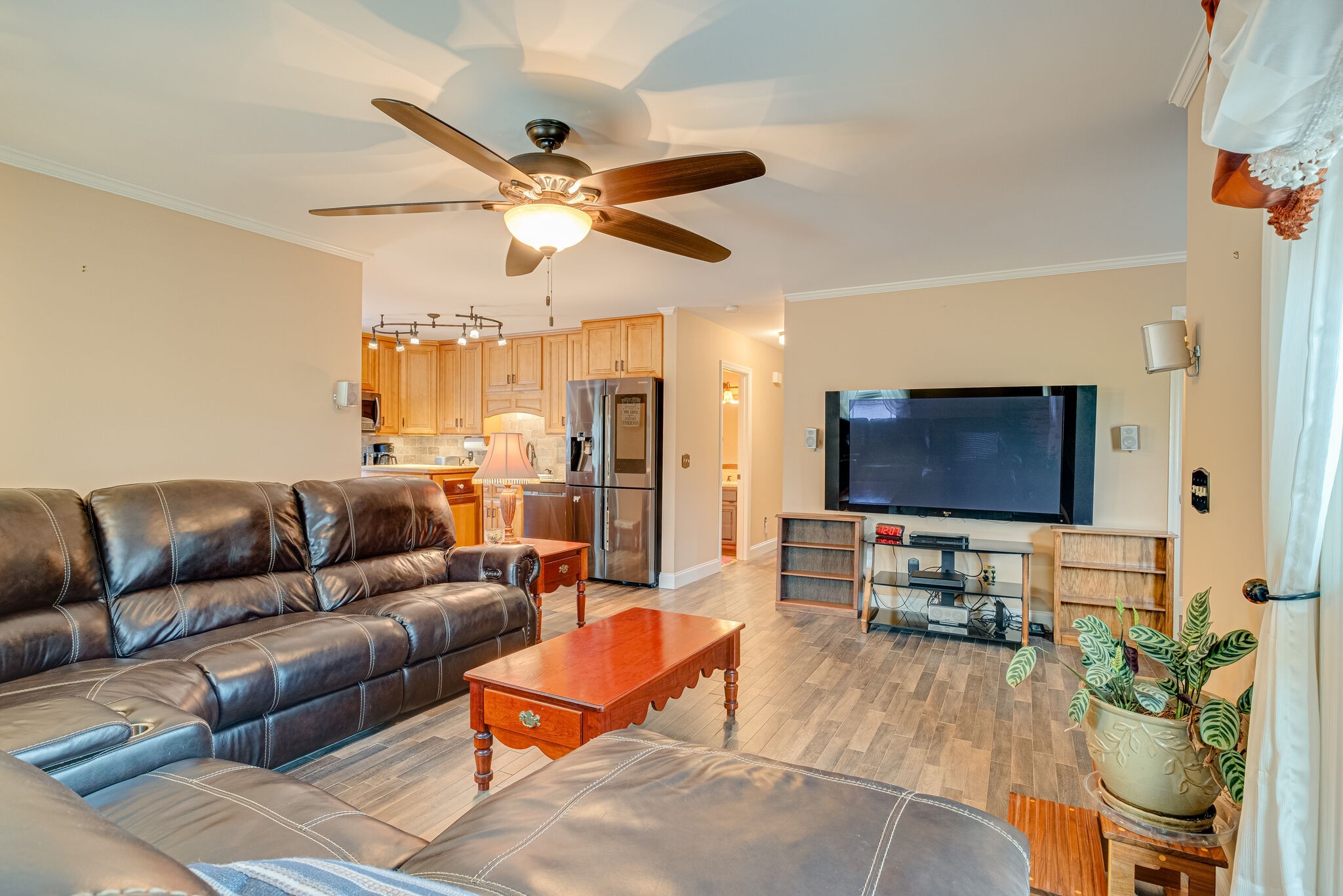 1303 John Sharp Road Columbia, TN 38401 - Photo 6 of 53 a living room with furniture and a flat screen tv