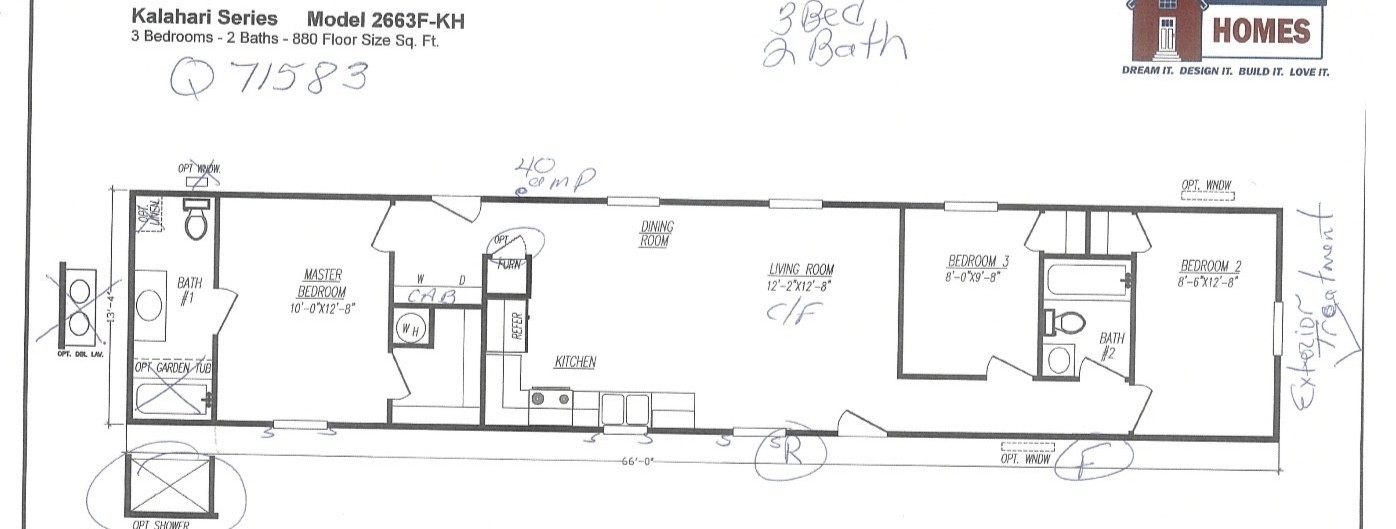 295 Cotham Drive Huntingdon, TN 38344 - Photo 17 of 19 a picture of a floor plan