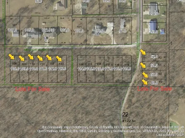 $13,500 | 0 Walnut (lots 49-52) Street, Gerald, MO 63037