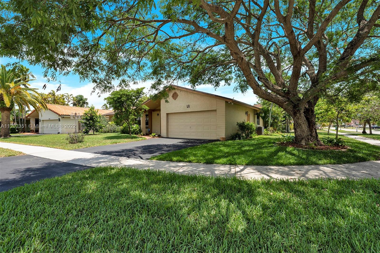 12801 Southwest 148th Street Road Miami, FL 33186 - Photo 33 of 39 a backyard of a house with plants and large tree
