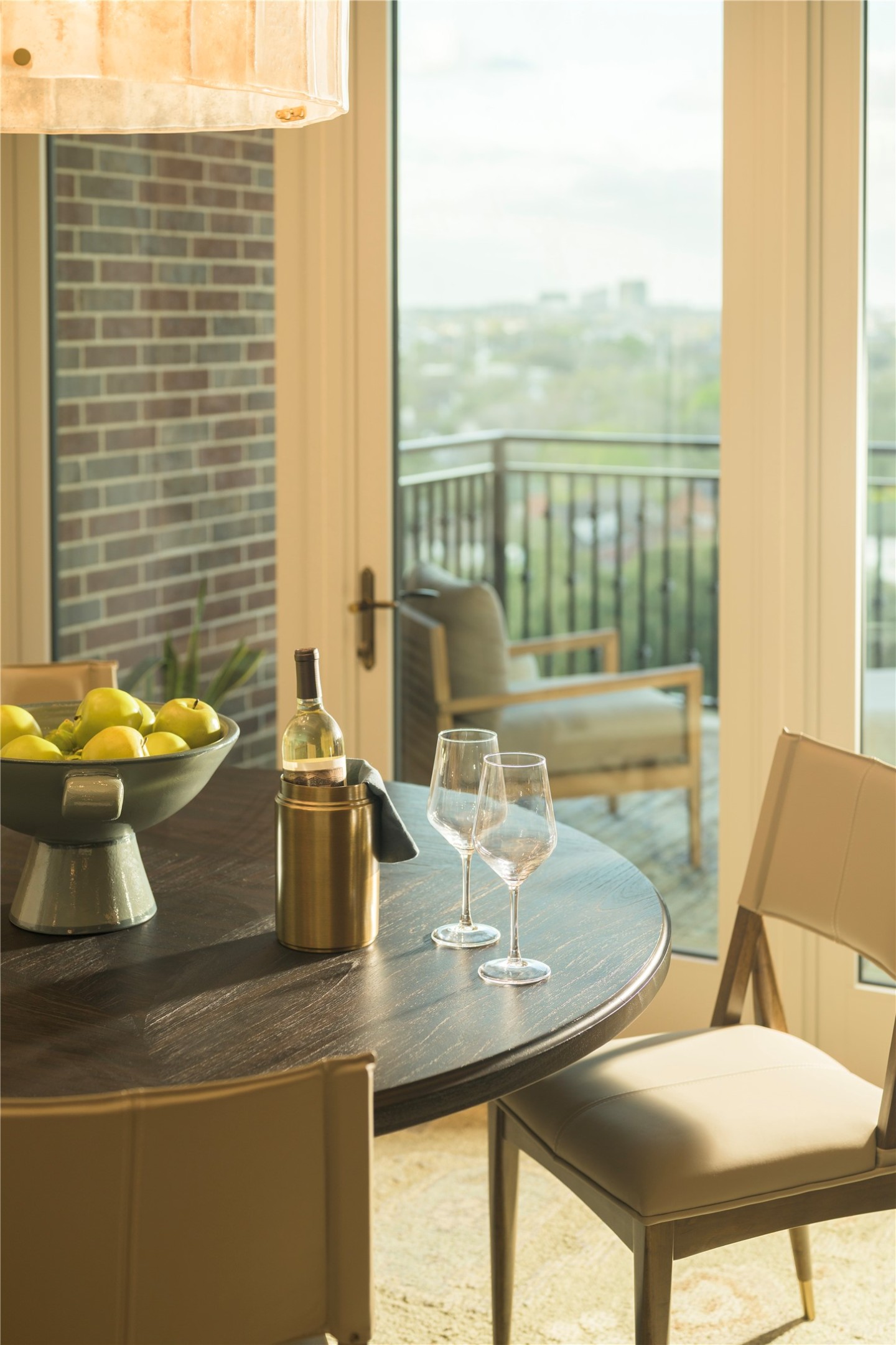 1717 Bissonnet Street, Unit 1101 Houston, TX 77005 - Photo 10 of 35 a view of a dining room with furniture and a window