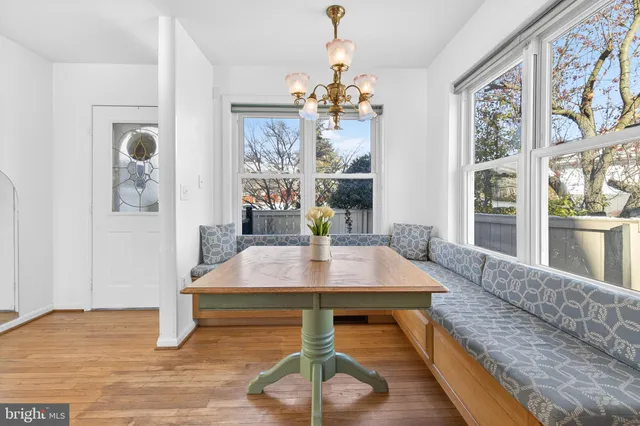 a view of a hallway with washer and dryer