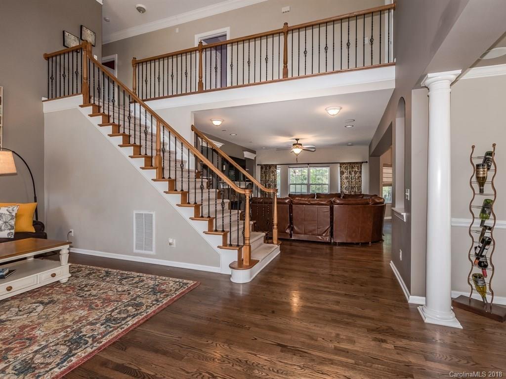 2002 Spanish Moss Road Indian Trail, NC 28079 - Photo 5 of 28 a view of entryway with wooden floor