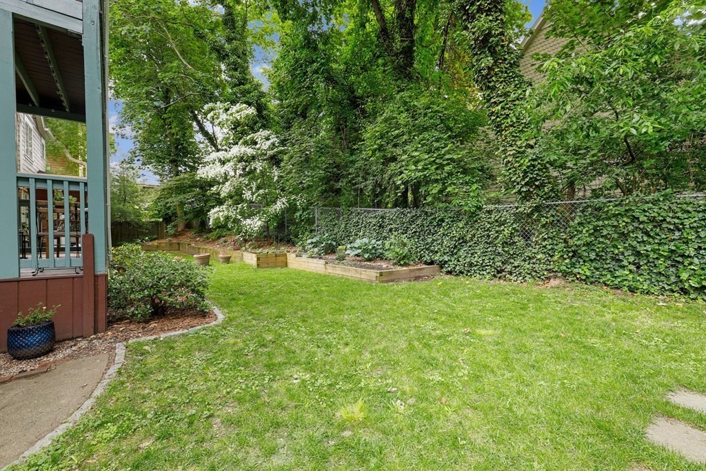 71-73 Brookley Road, Unit 1 Boston, MA 02130 - Photo 24 of 28 a view of yard with green space
