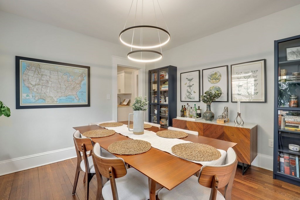 71-73 Brookley Road, Unit 1 Boston, MA 02130 - Photo 8 of 28 a dining room with furniture and window