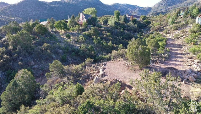 515 South Oakridge Road Pine Valley, UT 84781 - Photo 22 of 23 Aerial view of property's location with mountains
