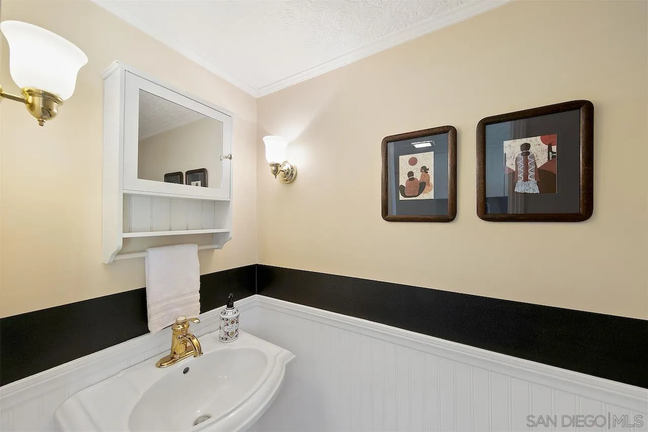 28659 Old Highway 80 Pine Valley, CA 91962 - Photo 18 of 55 a bathroom with a sink and a mirror