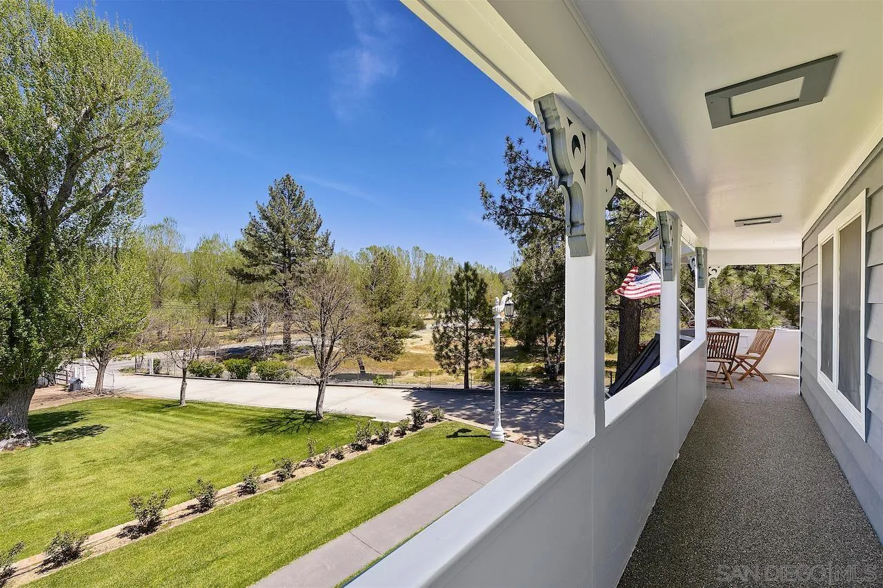 28659 Old Highway 80 Pine Valley, CA 91962 - Photo 23 of 55 a view of a house with a yard