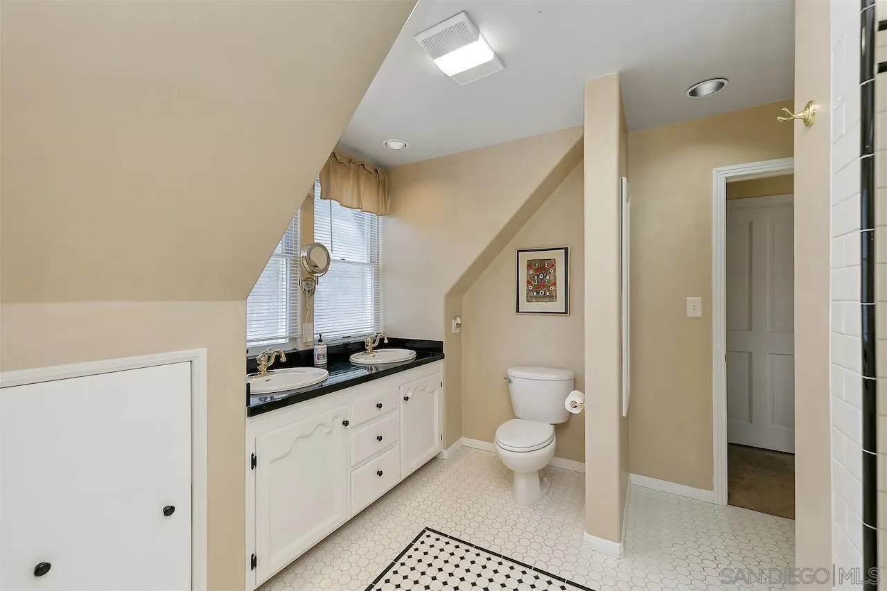 28659 Old Highway 80 Pine Valley, CA 91962 - Photo 35 of 55 a bathroom with a sink a toilet and a mirror