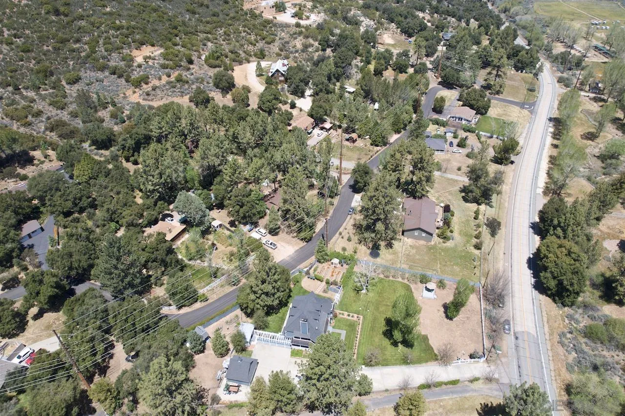 28659 Old Highway 80 Pine Valley, CA 91962 - Photo 55 of 55 an aerial view of residential houses with outdoor space