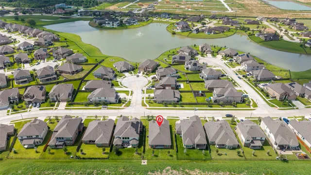 a view of swimming pool with outdoor seating and yard