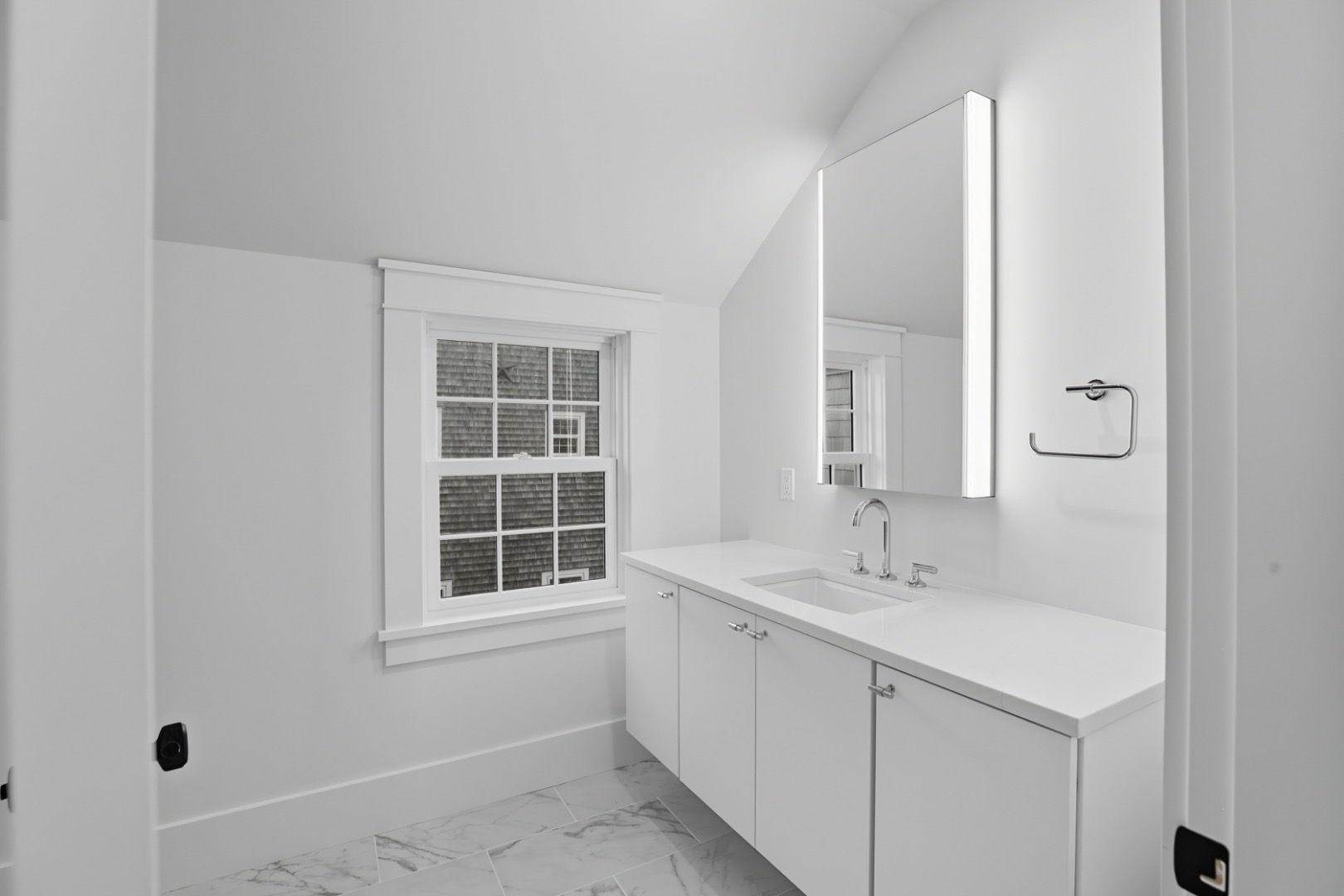 2 Mariner Way Nantucket, MA 02554 - Photo 28 of 34 a bathroom with a sink double vanity and a window