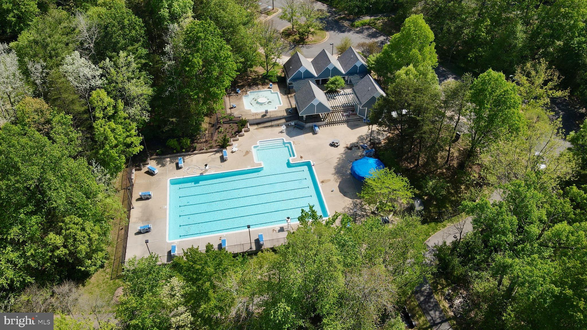 1675 Poplar Grove Drive Reston, VA 20194 - Photo 27 of 32 an aerial view of a house with outdoor space and street view