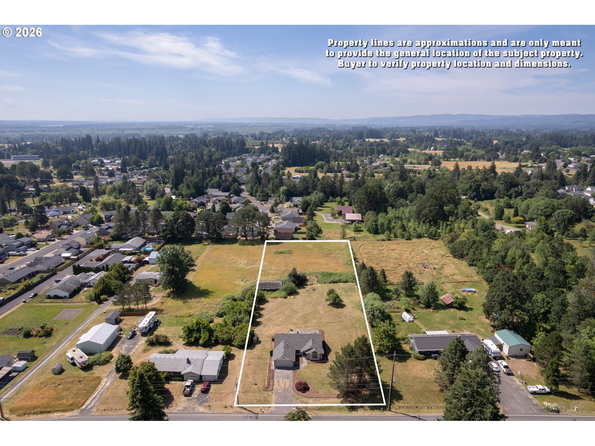 34948 Sykes Road St. Helens, OR 97051 - Photo 26 of 30 Drone View/UAV