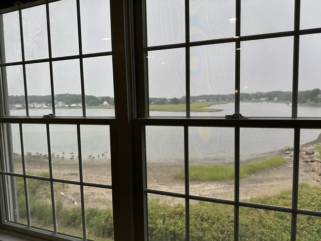 a close view of closet