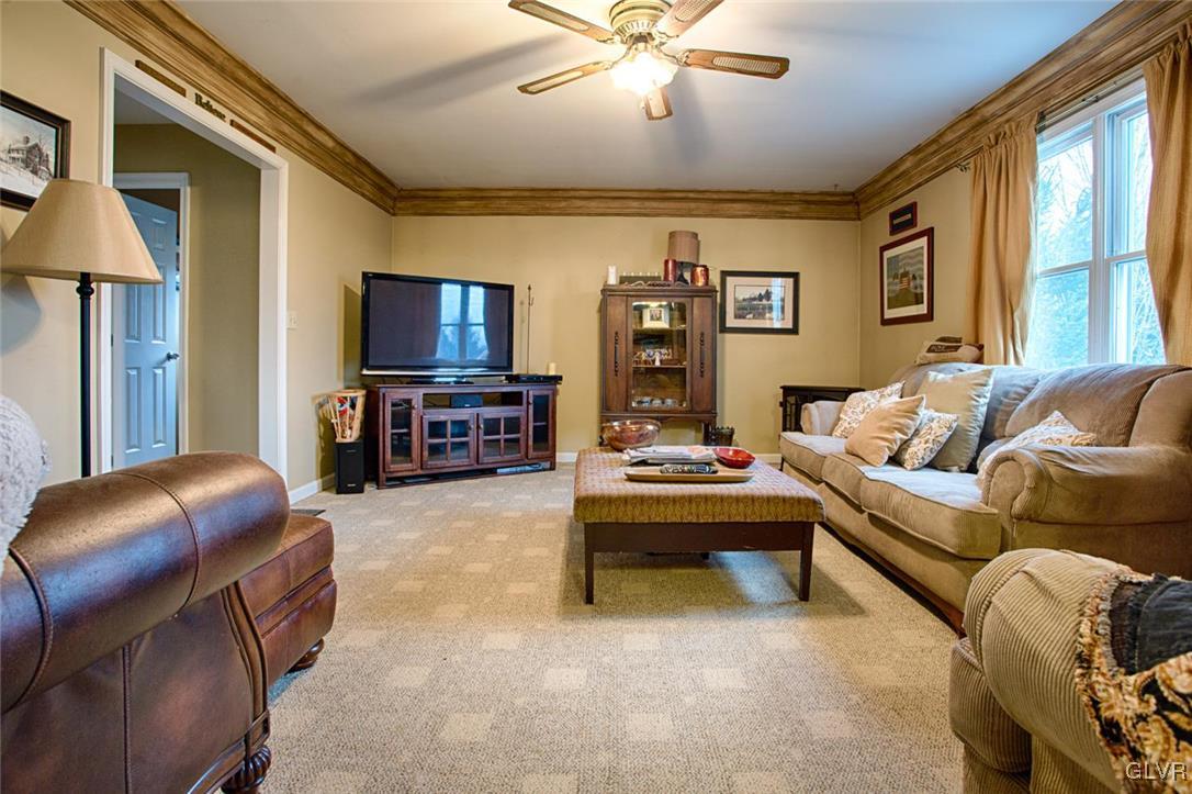761 Lahr Road Nazareth, PA 18064 - Photo 3 of 30 a living room with furniture and a flat screen tv