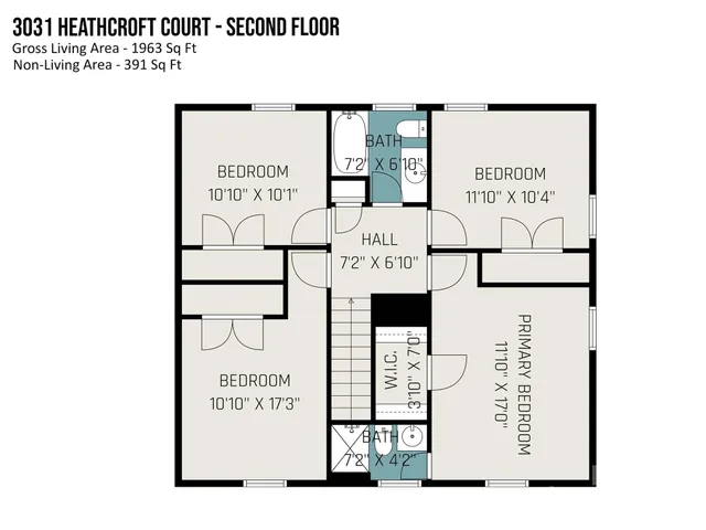 $355,000 | 3031 Heathcroft Court, Charlotte, NC 28269
