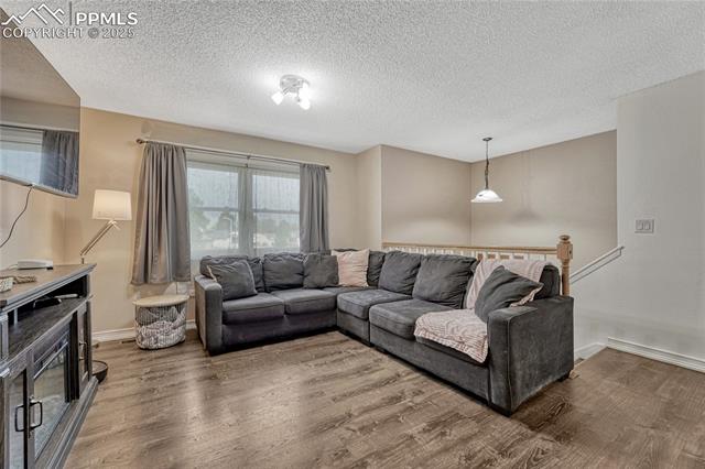 7108 Chippewa Road Colorado Springs, CO 80915 - Photo 3 of 40 Living room with updated LVP flooring