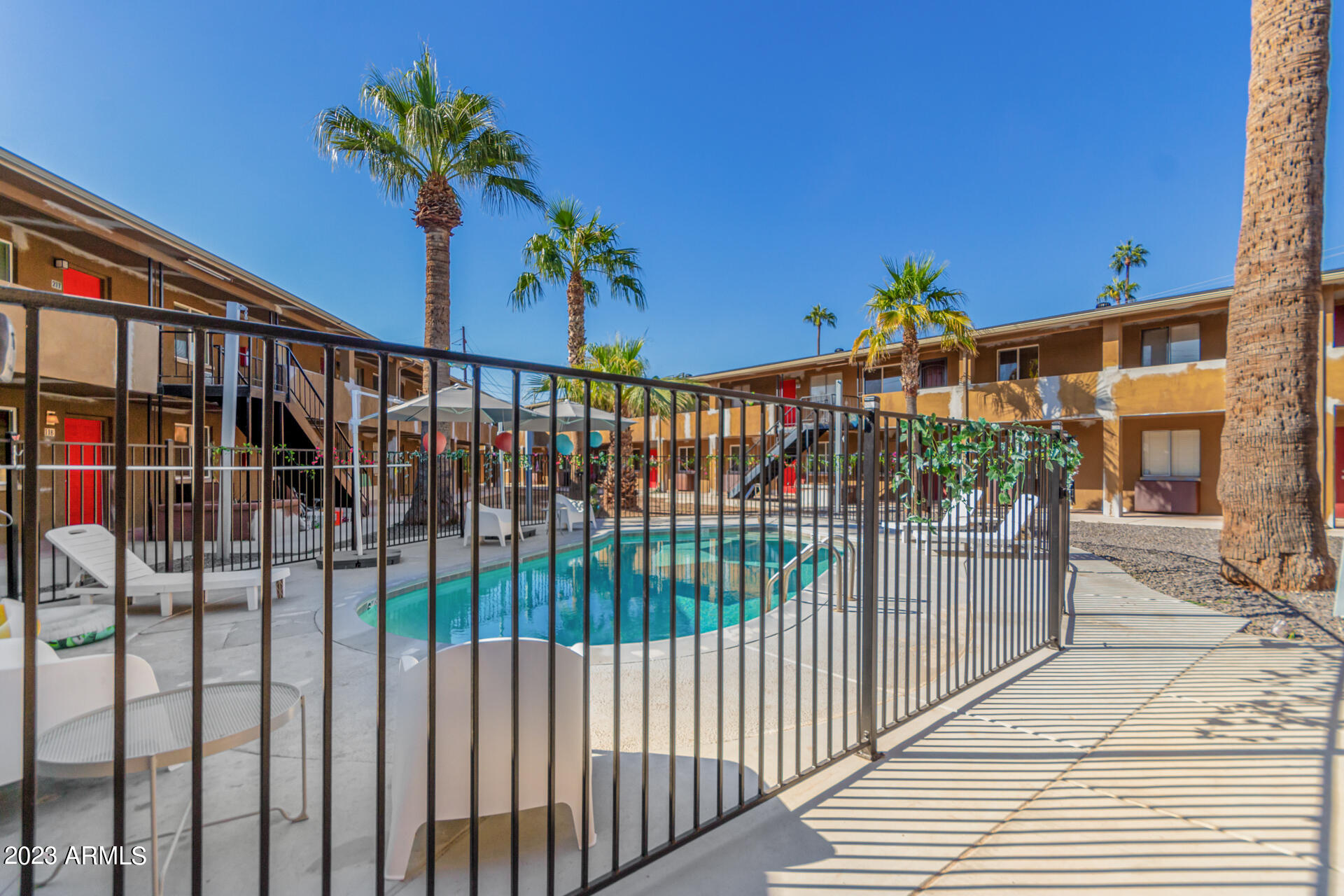 4401 North 12th Street, Unit 120 Phoenix, AZ 85014 - Photo 18 of 21 a view of a balcony