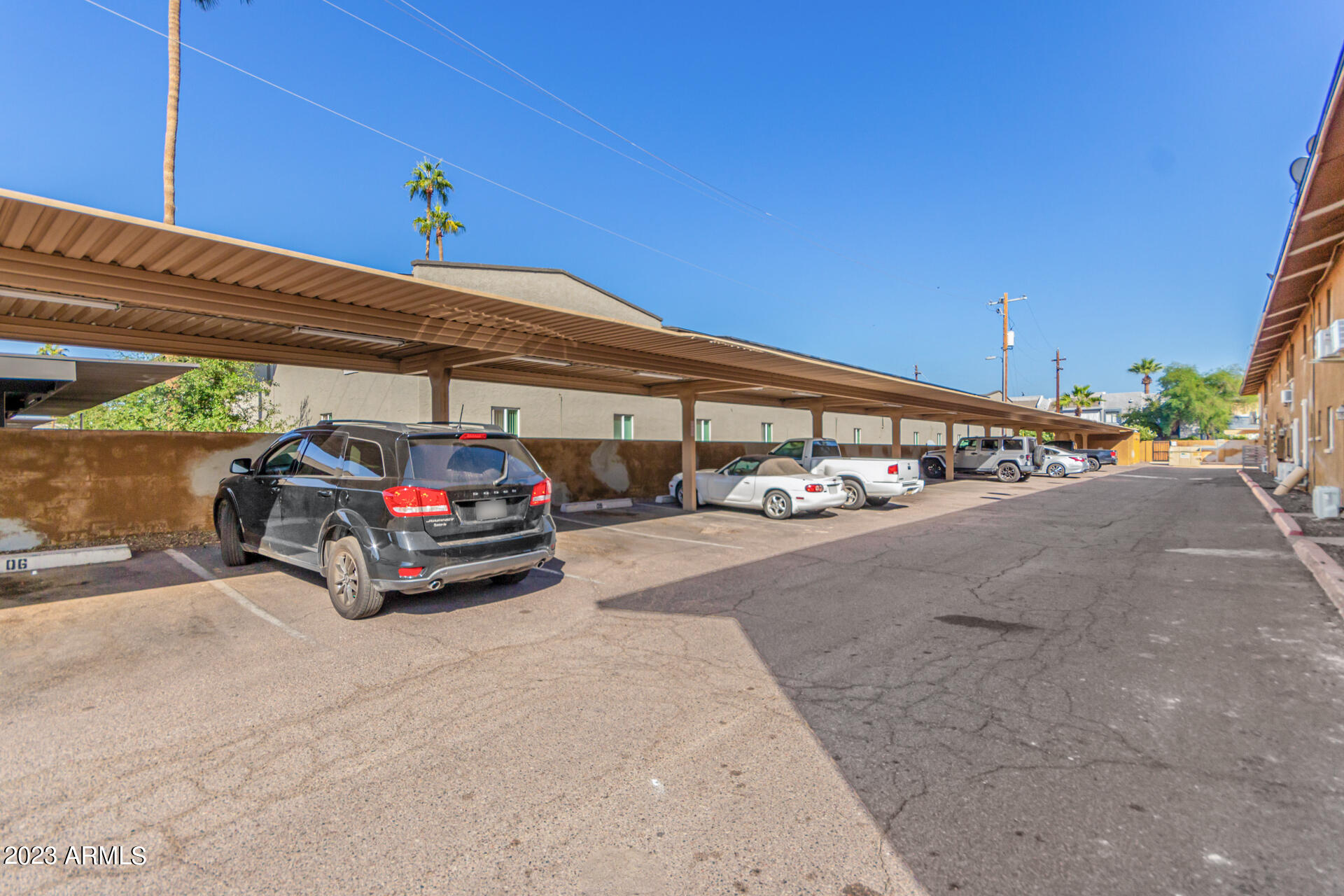 4401 North 12th Street, Unit 120 Phoenix, AZ 85014 - Photo 20 of 21 a car parked in garage