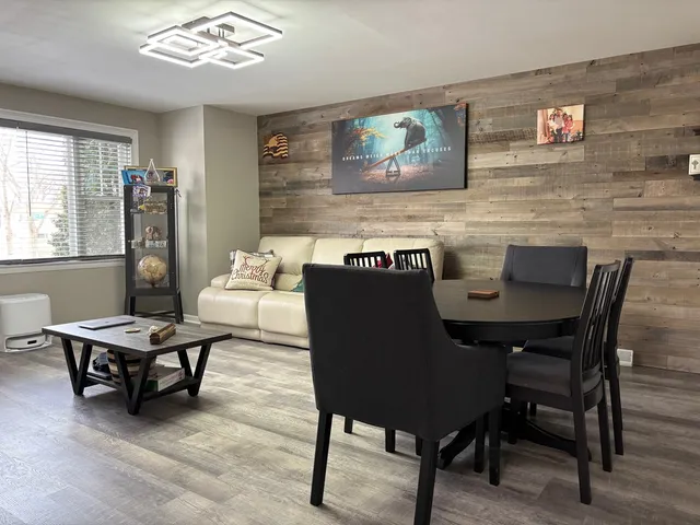 a kitchen with a cabinets and window