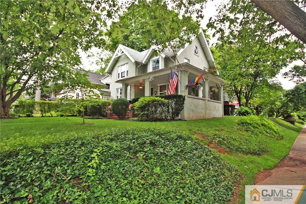 76 Rector Street Metuchen, NJ 08840 - Photo 25 of 25 a front view of house with yard and green space