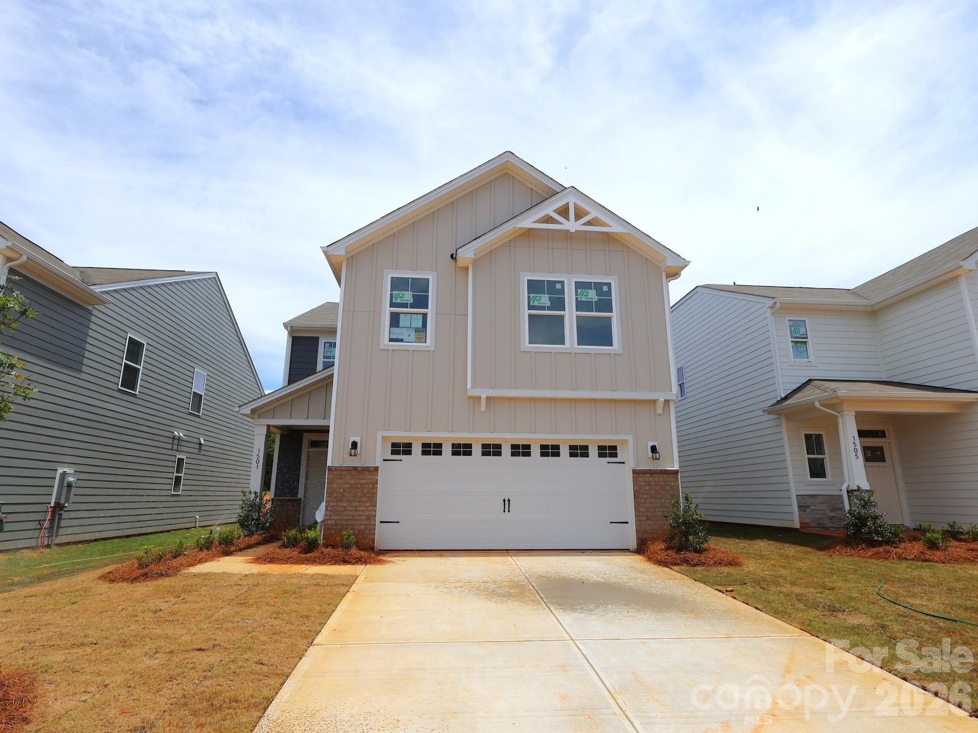 1501 Kate Cecil Way York, SC 29745 - Photo 1 of 6 a front view of a house with yard