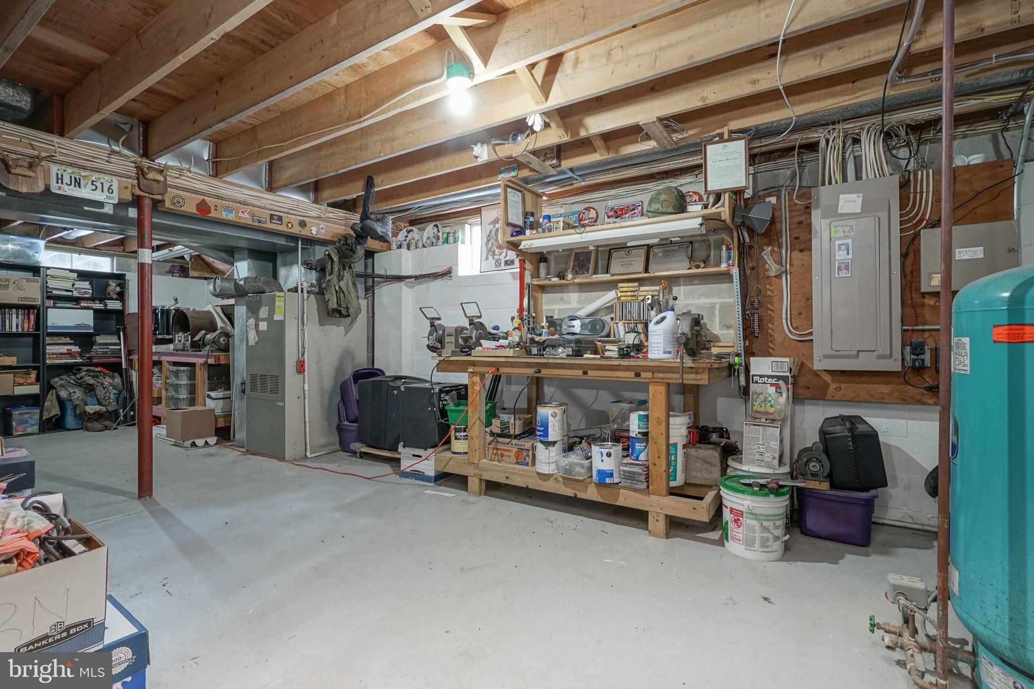 36 Powell Place Road Tabernacle, NJ 08088 - Photo 33 of 36 Basement Workshop Area