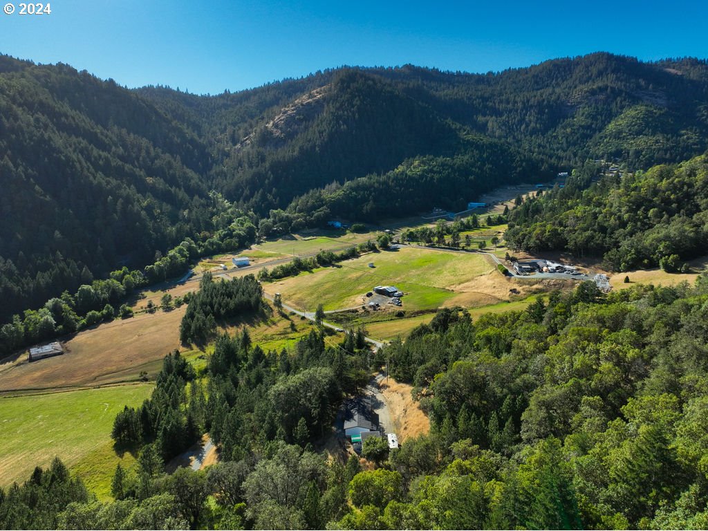 1069 Spring Brook Road Myrtle Creek, OR 97457 - Photo 35 of 43 an aerial view of a house