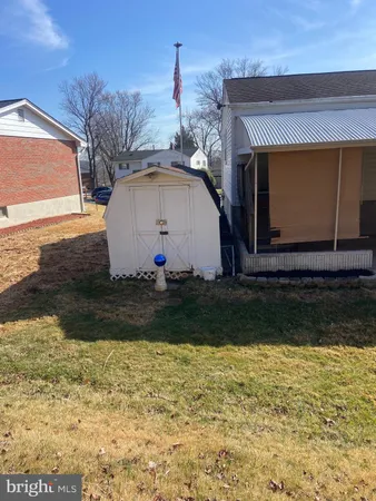 a view of a brick house