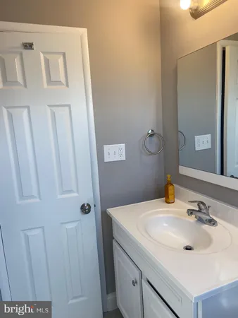 a bathroom with a sink