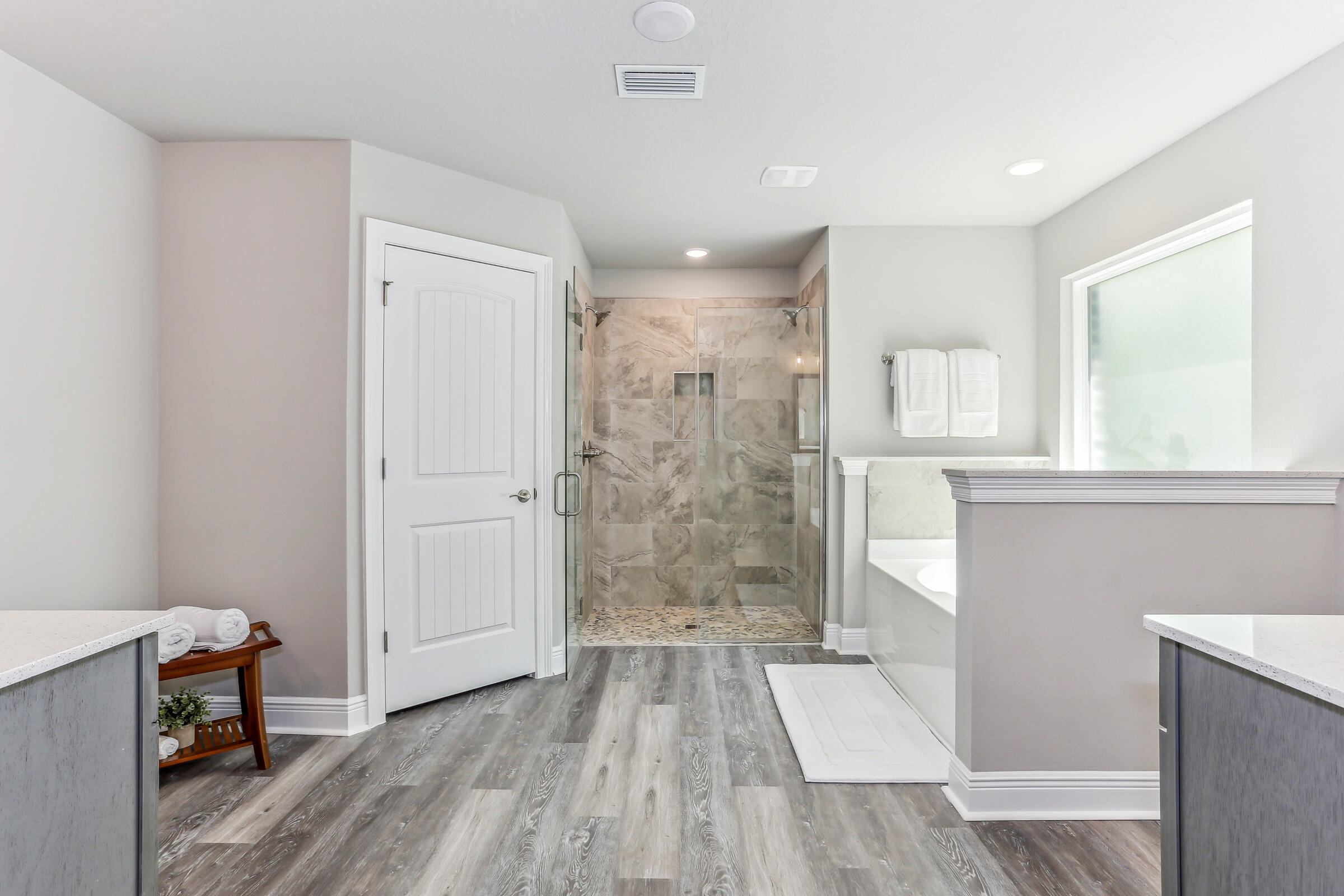 7568 Hatteras Drive Navarre, FL 32566 - Photo 29 of 44 a bathroom with a sink and a shower