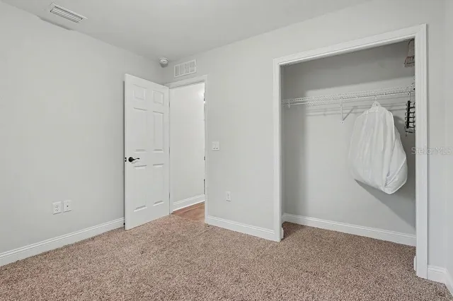 a view of empty room