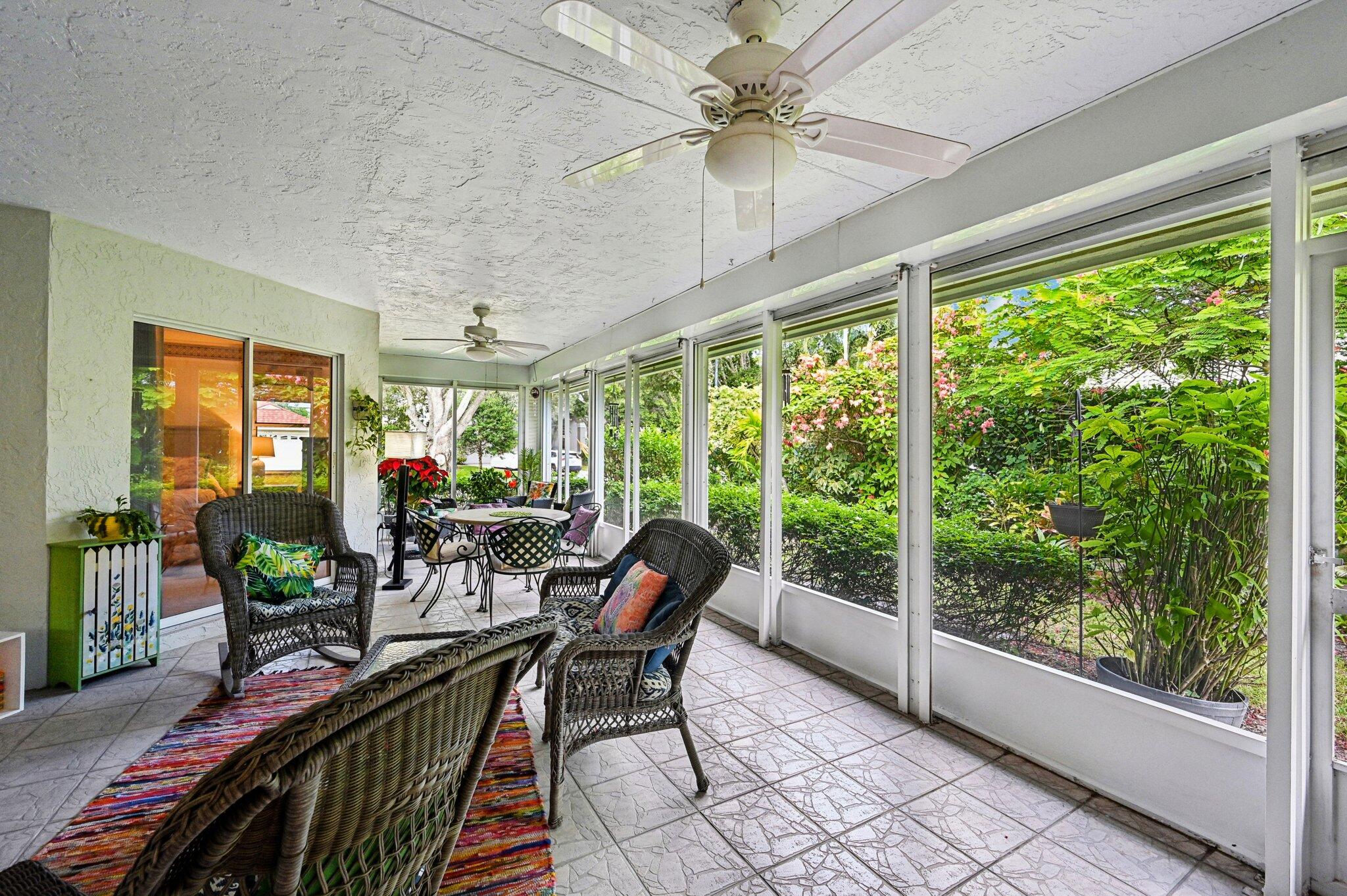 231 Sparrow Point Jupiter, FL 33458 - Photo 35 of 65 a view of a dining room with furniture window and outside view